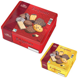 Видове Млечен Lambertz Бисквитиера в метална кутия 750 гр